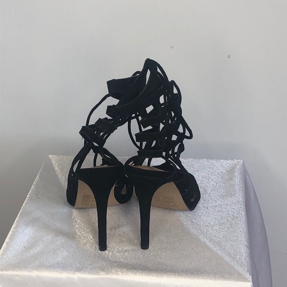 ALDO Goude Sandal Black Suede - Picture 3 of 5